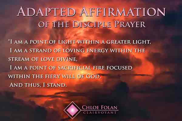 The Affirmation of the Disciple
