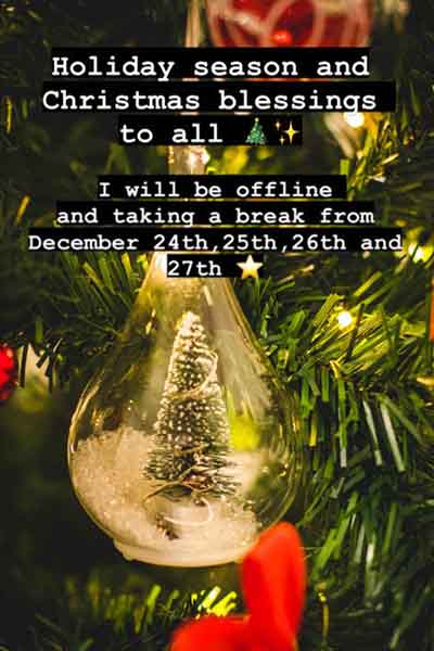 Christmas blessings to All!